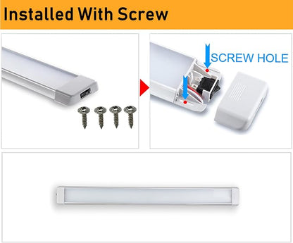 LED Interior Utility Light Fixture 30.3" x 2.6", High Lumen-Output Low Current - Image 3