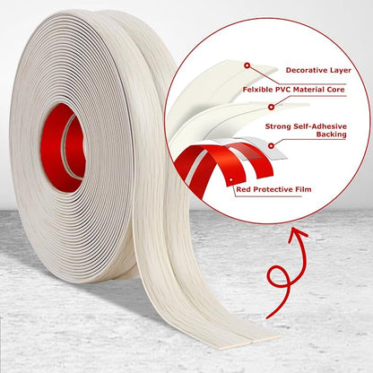 Flexible Wall Corner Protector Moulding Trim Peel and Stick Wall Corner Guards - Image 3