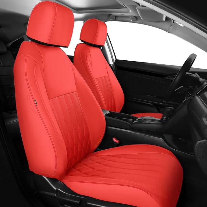 Seat Covers for Honda Civic Sedan EX-L, Sport 2016 2017 2018 2019 2020 2021 by FEINEPRO