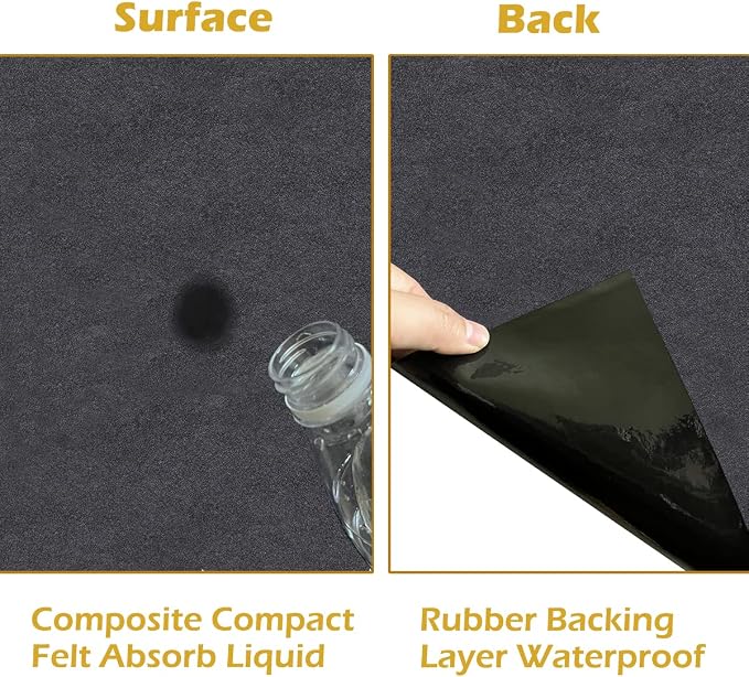 Garage Floor Matting 36X72 Inches Oil Absorbent Motorcycle Mat - Image 5