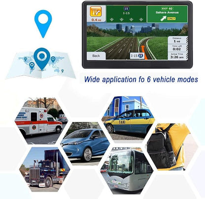 GPS Navigator for Car Truck RV, Latest 2025 Map, 7 inch Touch Screen Real Voice - Image 6