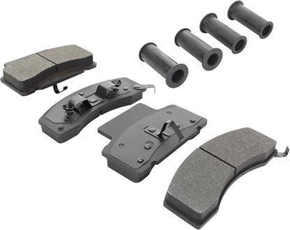 Premium Semi-Metallic Front Brake Pads Compatible - Image 2