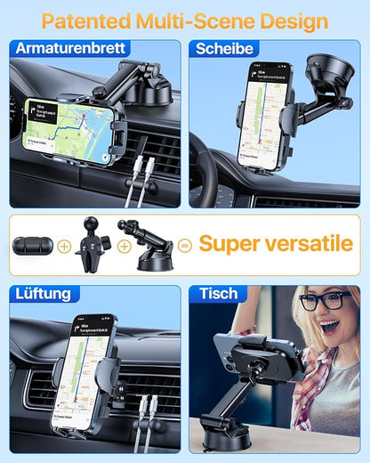 YRU Car Phone Holder Mount, Dashboard Cell Phone Holder - Image 6
