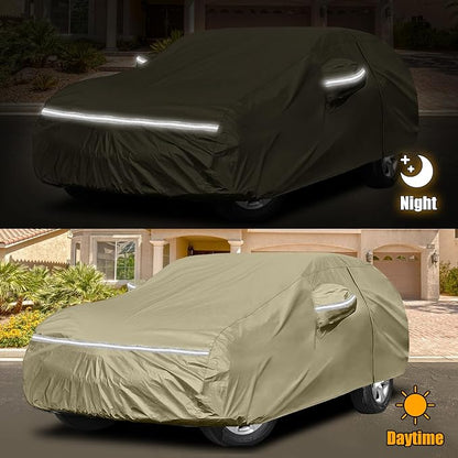 Waterproof Car Covers Replace for 2013-2025 Toyota RAV4, Windproof Bands for - Image 4