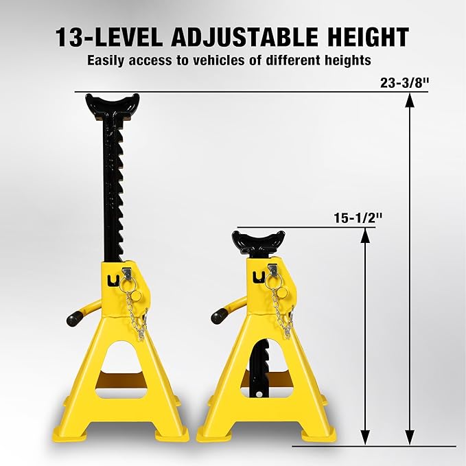YELLOW JACKET Jack Stands 6 Ton - Image 7
