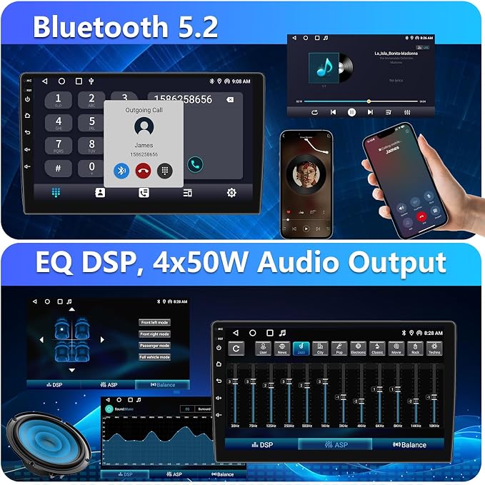 4G+64G Android 13 Car Radio for Honda Civic 2006-2011 - Image 7
