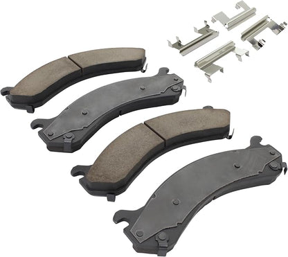 Premium Ceramic Rear Brake Pads Compatible - Image 2