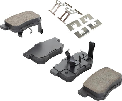Premium Ceramic Rear Brake Pads Compatible - Image 2