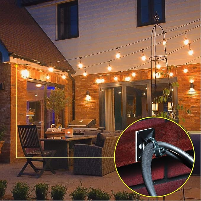200pcs 3/4" 3M Back-Glue Self Adhesive Black Strong Cable Zip Tie Mounts - Image 5