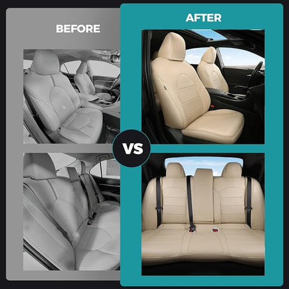 for Toyota Camry Seat Covers XLE XSE V6 2018 2019 2020 2021 2022 2023 2024 - Image 7