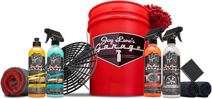 Jay Leno's Garage Ceramic Car Detailing Bucket Kit by JayLenosGarage