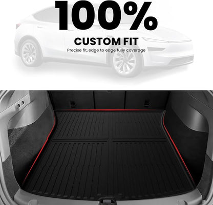LASFIT Trunk Mats for Tesla Model Y Juniper 2025/2026 Cargo Liners Car - Image 3