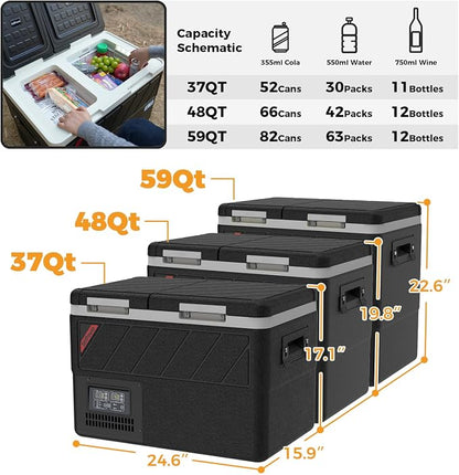 Setpower DT35 Electric Cooler Car Refrigerator - Image 9