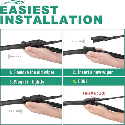 26" 20" 16" Windshield Wiper Blades Replacement - Image 8