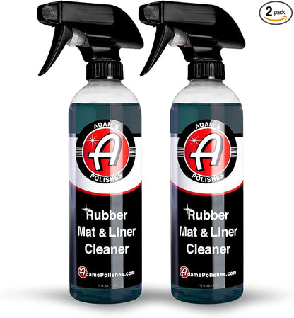 Adam's Polishes Rubber Mat & Liner Cleaner 2-Pack Protectant & Rubber Floor Mat by AdamsPolishes