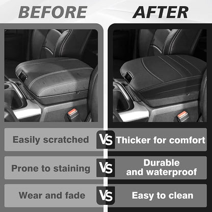 Muslogy Center Console Armrest Cover Compatible - Image 7