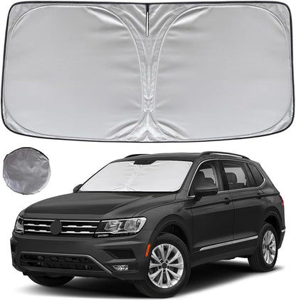 KAYZT Windshield Sun Shade for 2018-2025 Volkswagen VW Tiguan Foldable Sunshade by KAYZT