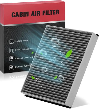 BDFHYK Cabin Air Filter with Activated Carbon Compatible with Ford GT 2017-2022 by BDFHYK