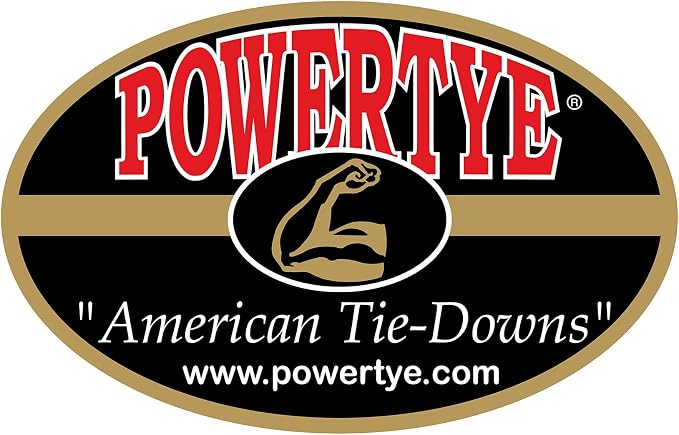 PowerTye 1.5in x 6.5ft Heavy Duty Ratchet Tie-Down Straps - Image 7