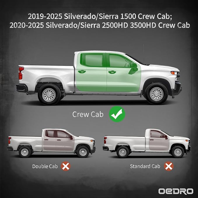 OEDRO Running Boards Compatible - Image 3