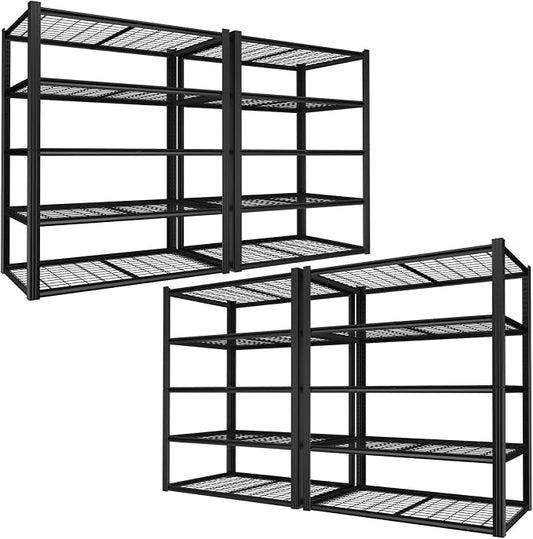 ROOMTEC 48" W Garage Shelving Heavy Duty, 2800LBS Storage Shelves, 5-Tier by ROOMTEC
