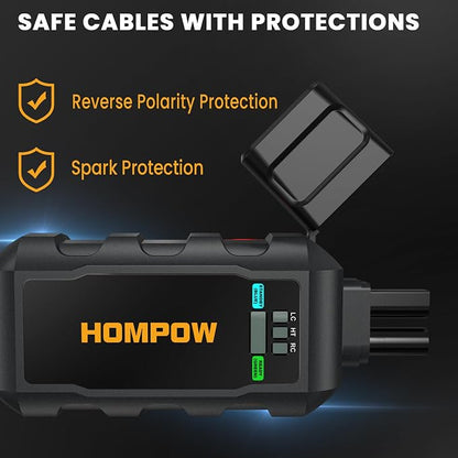 Jump Starter, 6000A Peak Portable 12V Car Battery Charger - Image 4