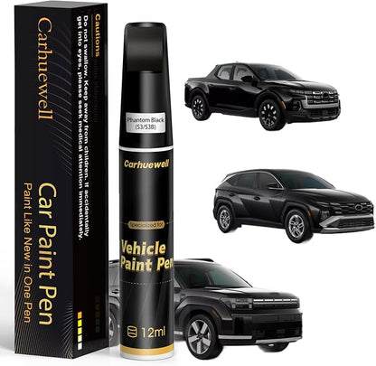 Phantom Black Touch Up Paint Compatible by Carhuewell