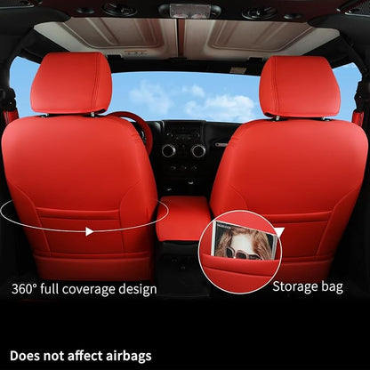 GIANT PANDA Customized Full Set Car Seat Covers - Image 3
