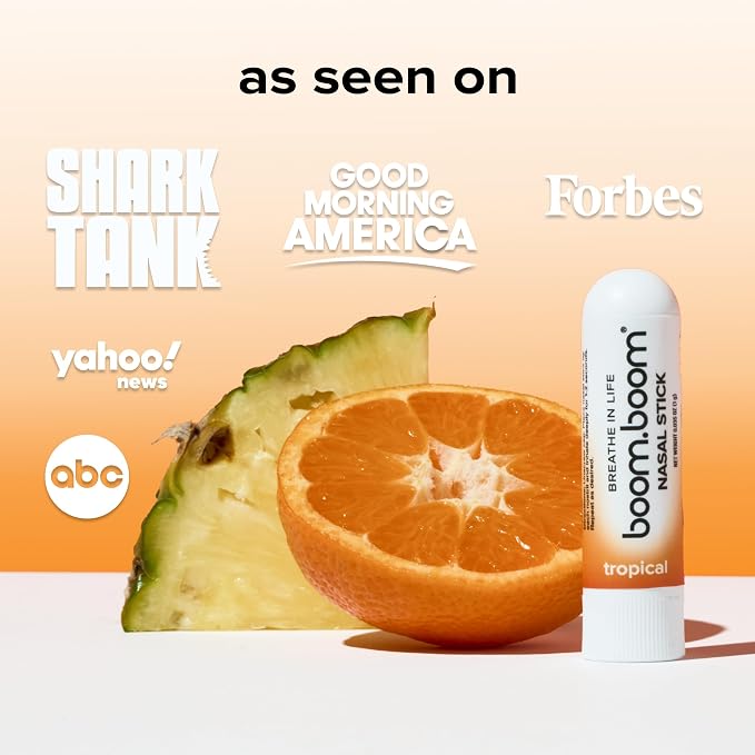 BoomBoom Nasal Stick | Vapor Flow Technology | Cool Refreshing Sensation | - Image 6