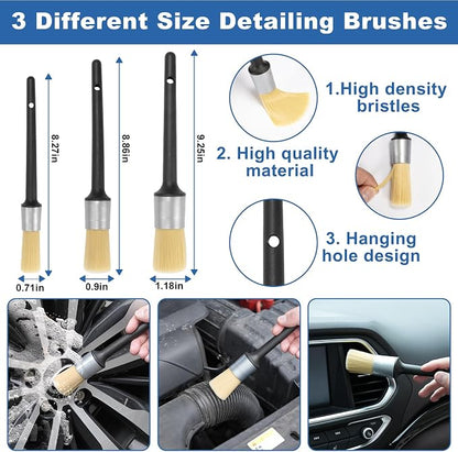 Viewsun Windshield Cleaner Tool, Car Detailing Kit Interior Cleaner, Car - Image 4