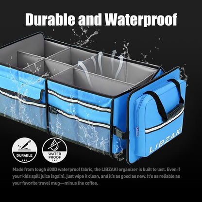 LIBZAKI Oversize 4 in 1 Car Trunk Storage Organizer - Image 2