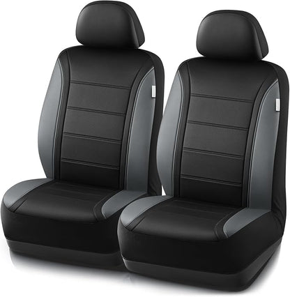 Road Comforts Leather Seat Covers, Breathable Car Seat Covers Front Seat by RoadComforts