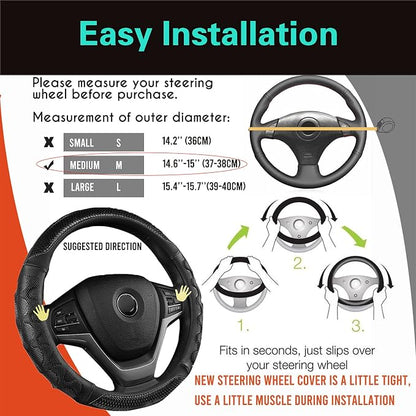PINCTROT Steering Wheel Cover Great Grip - Image 6