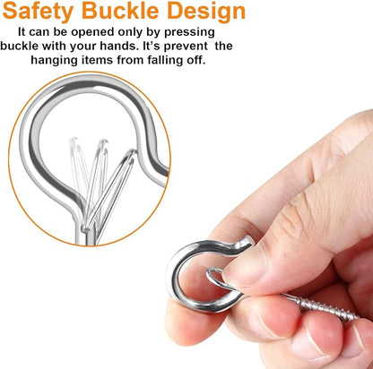 48 PCS Q-Hanger Hooks, Screw Hooks - Image 2