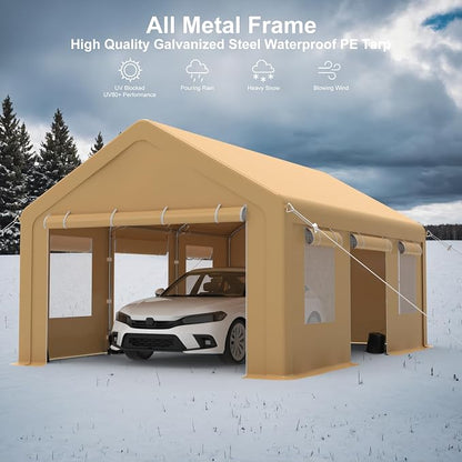 Heavy Duty Carport, Portable Garage - Image 6