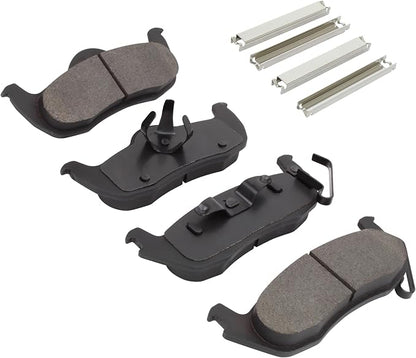 Premium Ceramic Rear Brake Pads Compatible - Image 2