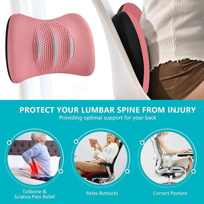 FLORICH Lumbar Support with Car headrest Back Pillow - Image 4