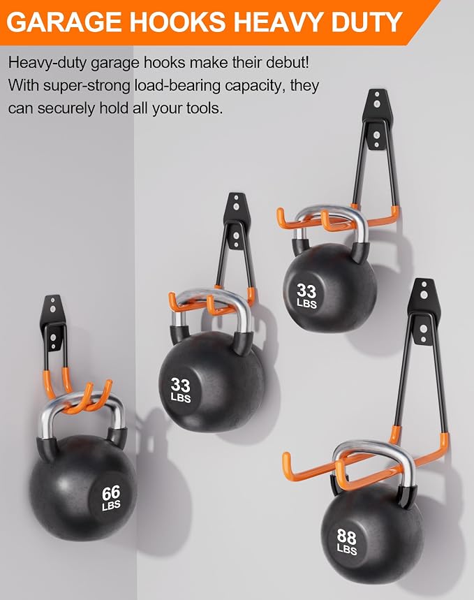 QcoQce 15 Pack Garage Hooks Heavy Duty - Image 3