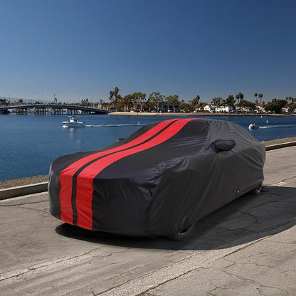 iCarCover Custom Car Cover for Chevy Lumina Sedan Waterproof All Weather Rain - Image 7