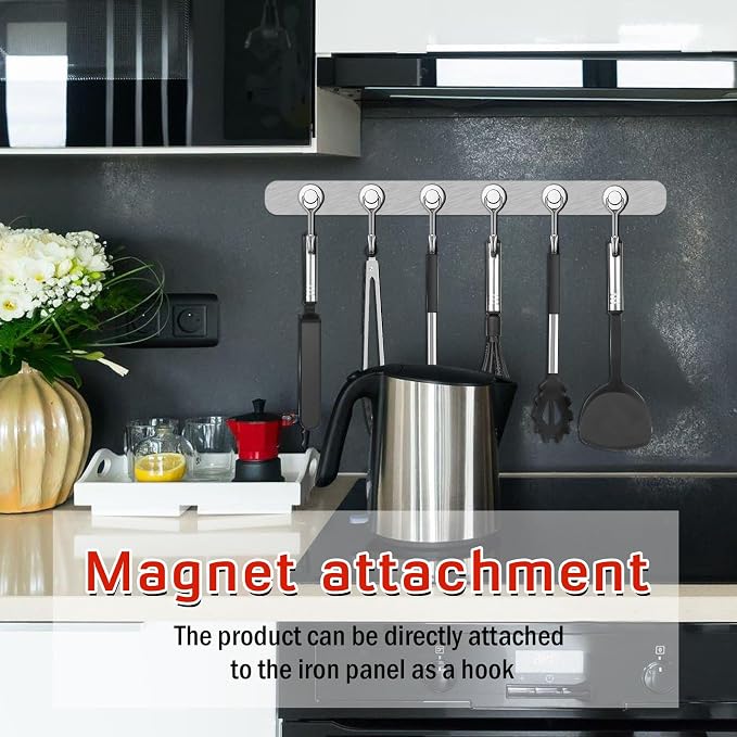 FINDMAG Magnetic Hooks, 30lbs+ Strong Magnetic Hooks - Image 4