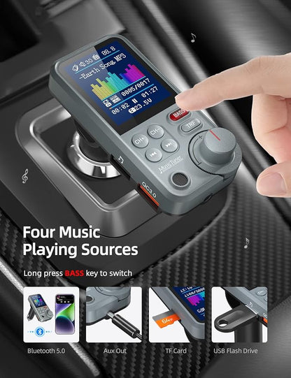 Nulaxy FM Bluetooth Transmitter - Image 5