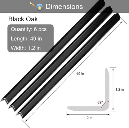6 Pcs 49" Wall Corner Protector Trim - Image 5