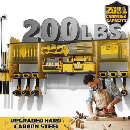 45" Large Power Tool Organizer Wall Mount - Image 4