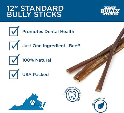 Best Bully Sticks 12 Inch Bully Sticks - Image 2