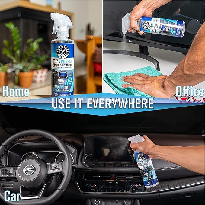 Chemical Guys Total Interior Cleaner & Protectant, Cleans & Protects Leather - Image 8