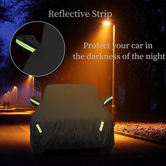 Waterproof Car Cover for Chevrolet Camaro 2010-2022 240T Outdoor Full Car Cover - Image 7