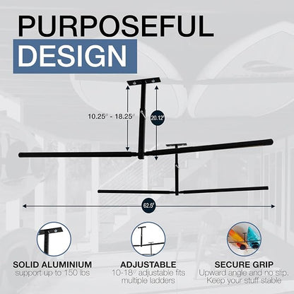 StoreYourBoard Adjustable Kayak Ceiling Rack – Hi Port 2 Garage Ceiling Kayak - Image 3