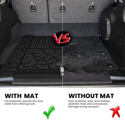 LASFIT Trunk Mat for Jeep Wrangler Unlimited 4XE 2021-2024 2025 4 Door - Image 5