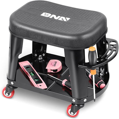 DNA MOTORING TOOLS-00252 Removable Rolling Garage Stool - Image 6