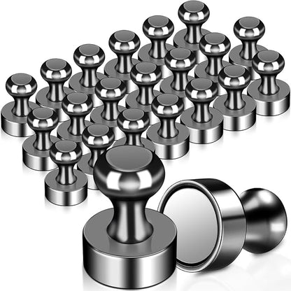 22 Pack Fridge Magnets, Push Pin Magnets Refrigerator Magnets Small Strong by MAGXCENE